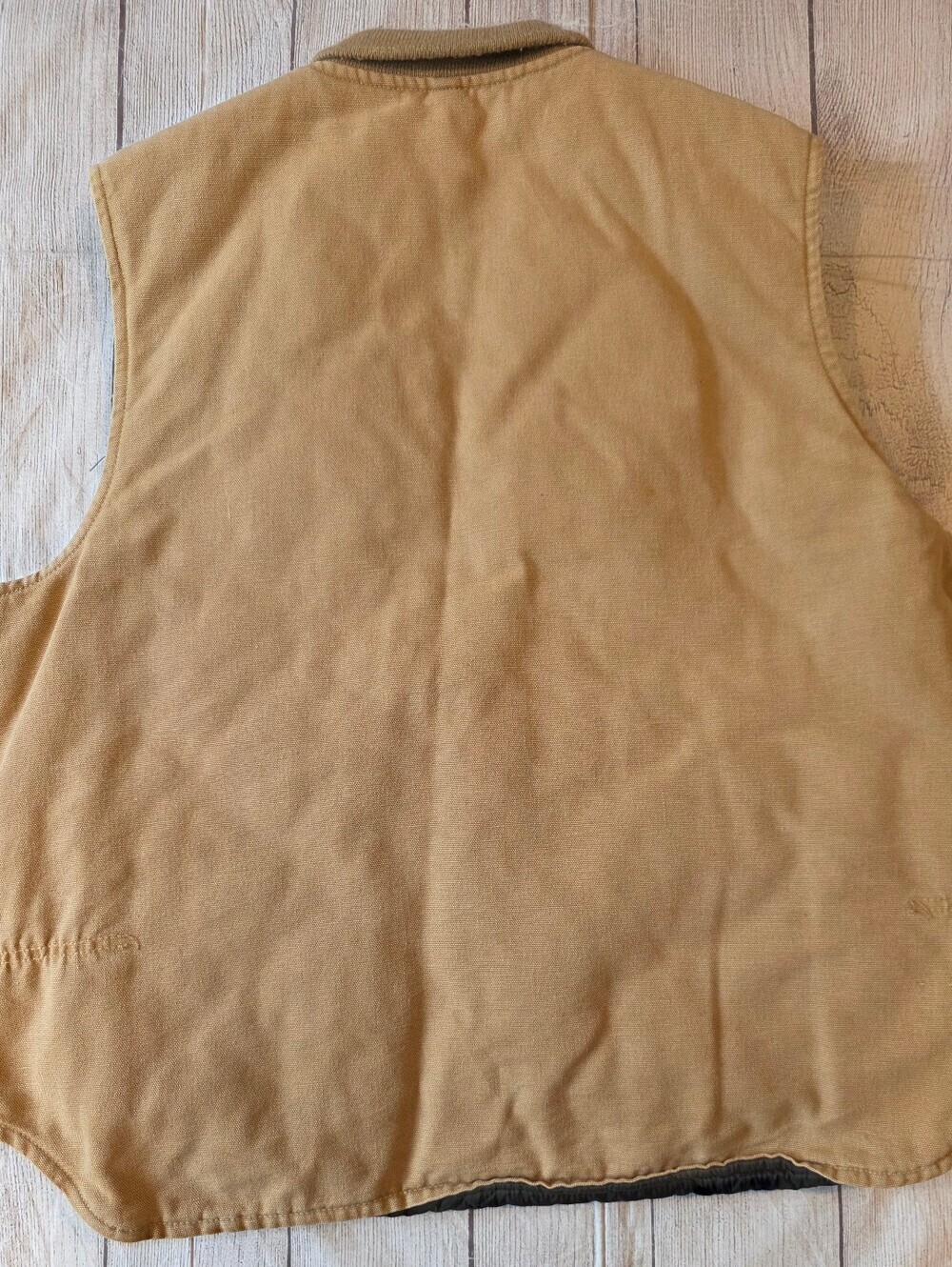 Carhartt Men's Size XL Vintage VQ186 Made In USA Full Zip Vest Quilted Lining - Picture 9 of 11